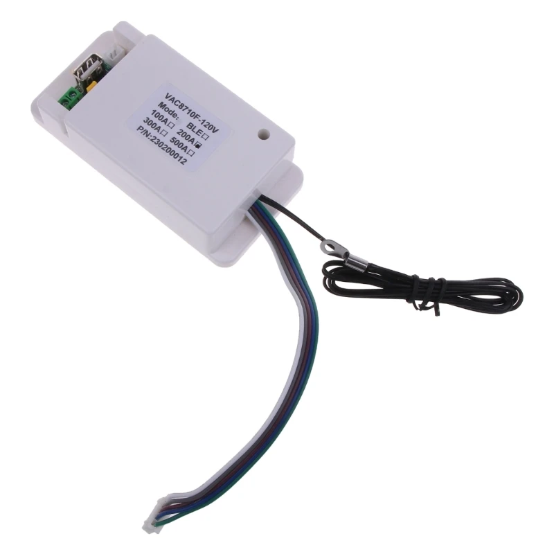 Digitális Vezeték nélküli Árammérő Voltmérő Coulometer Energia Detektor - Monitor Autós Feszültség Jelenlegi Á M Watt - Mérő 40JE Kép 4