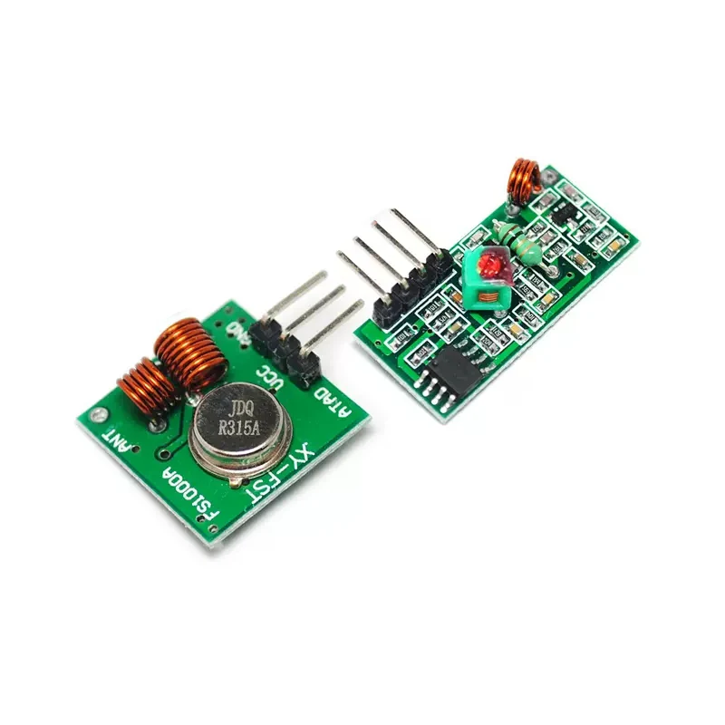 Intelligens Elektronika 433Mhz RF adó-vevő Modul link készlet arduino/KAR/MCU WL diy 315MHZ/433MHZ vezeték nélküli Kép 3