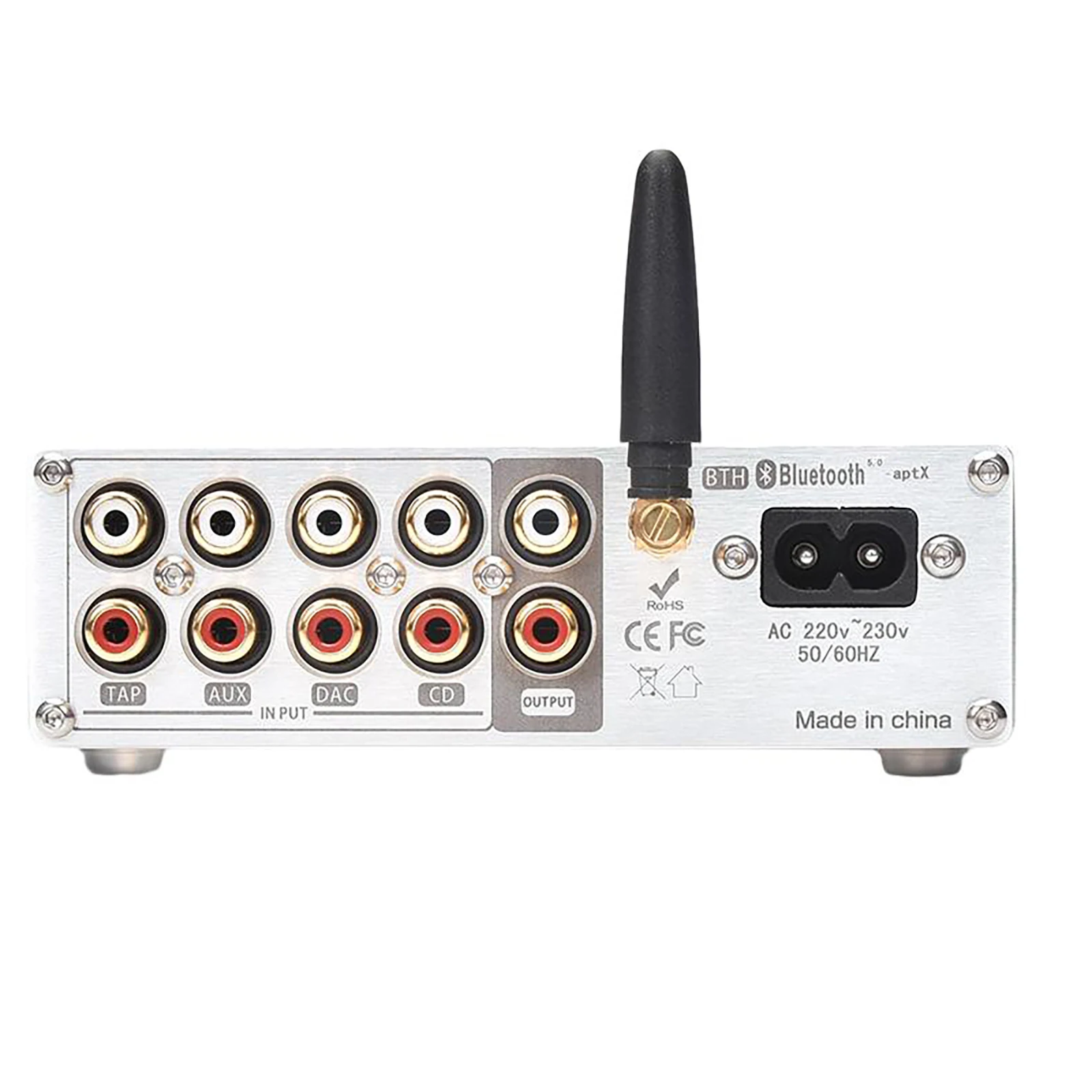 AMXEKR Relé hangerőszabályzó Tiszta Ellenállás Nélküliek Láz Első LDAC Bluetooth 5.1 Audio Receiver Otthon Erősítő Kép 2