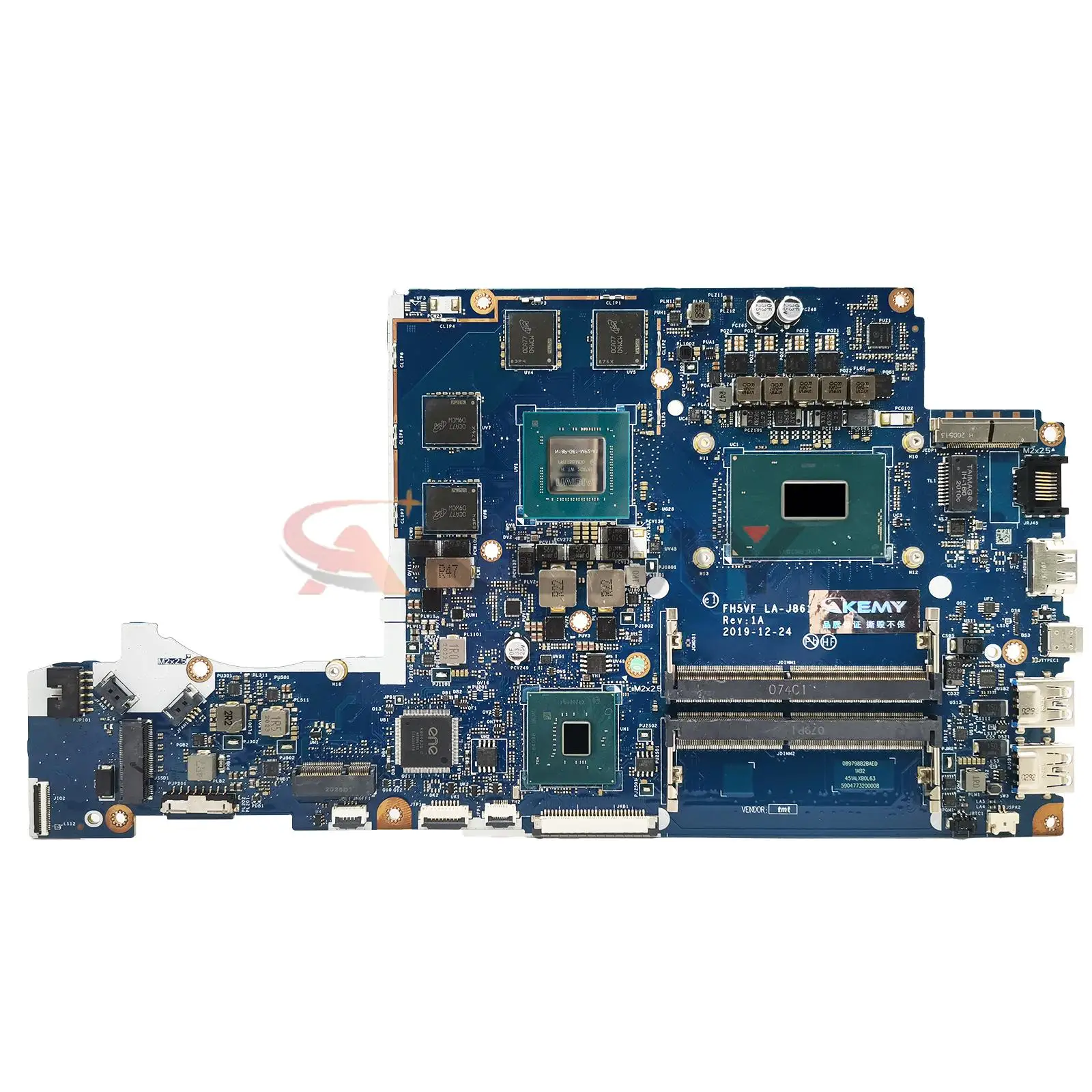 LA-J861P Alaplap.Az ACER Aspire 7 A715-75G Laptop Alaplap. I5 CPU-9300HQ/I5 10200HQ.I7-9750H N18PGTX1650TI 4G GPU.DDR4 Kép 1