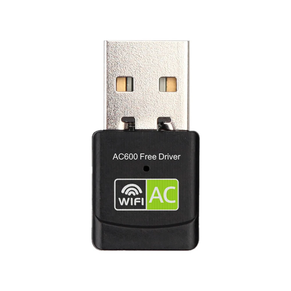 USB-s WiFi Adapter USB, Ethernet, WiFi Dongle 600Mbps 5 ghz-es Lan USB Wi-Fi Adapter PC Antenna Wi-Fi Vevő AC Vezeték nélküli Hálózati Kártya Kép 0