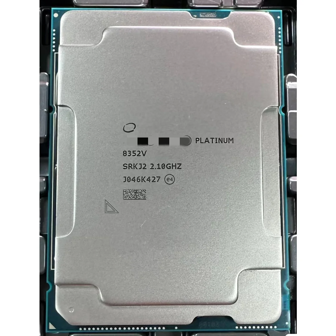 ÚJ Platina 8352V Processzor SRKJ2 Sever CPU 54M Cache, 2.10 GHz-es, 36 Mag FC-LGA16A, Tálca CD8068904571501 Kép 0