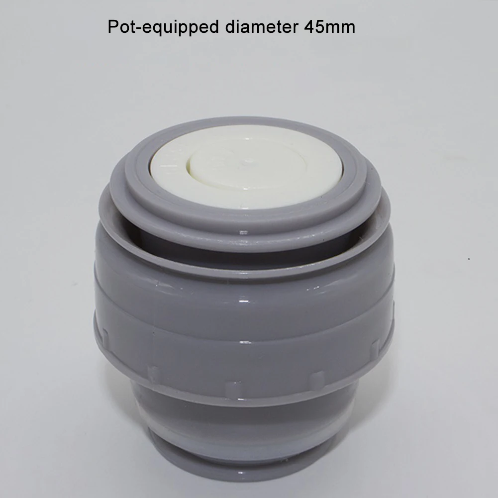 45mm Hő Megőrzésének Kupa Tartozékok Melegen Kupa Kapcsoló Csatlakozó Univerzális Fedél Készült Élelmiszer-minőségű PP Anyag BPA-mentes Tartós Kép 2