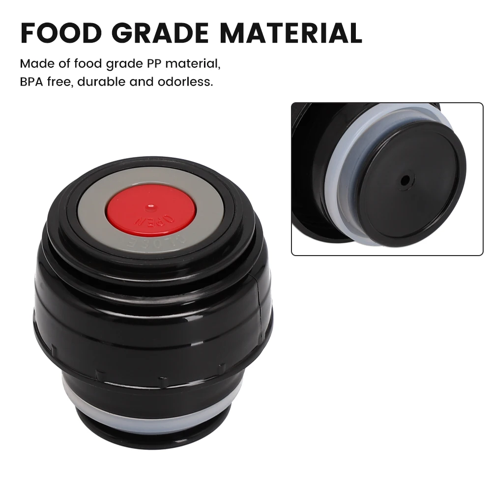 45mm Hő Megőrzésének Kupa Tartozékok Melegen Kupa Kapcsoló Csatlakozó Univerzális Fedél Készült Élelmiszer-minőségű PP Anyag BPA-mentes Tartós Kép 3