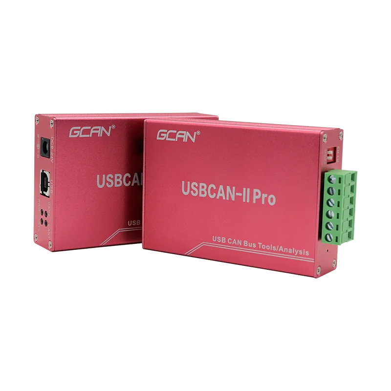 GGCAN USBCAN II Pro USB hogy LEHET Adapterrel Dual Channel Analyzer Adapter CAN Busz Adatok Vevő Adó Támogatási ECAN Eszköz Softwar Kép 1